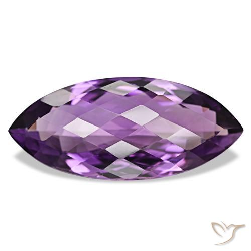 36.83ct Viola medio Ametista, Taglio marquise, VS