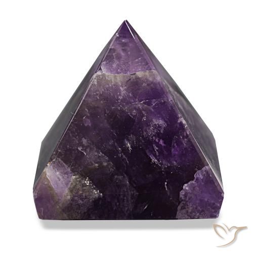 Ametista Viola scuro naturale da 115.90 ct, Quadrato, Opaco
