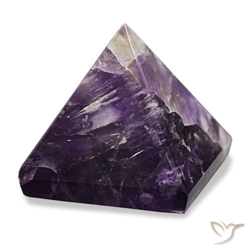 Ametista Viola scuro naturale da 109.54 ct, Quadrato, Opaco