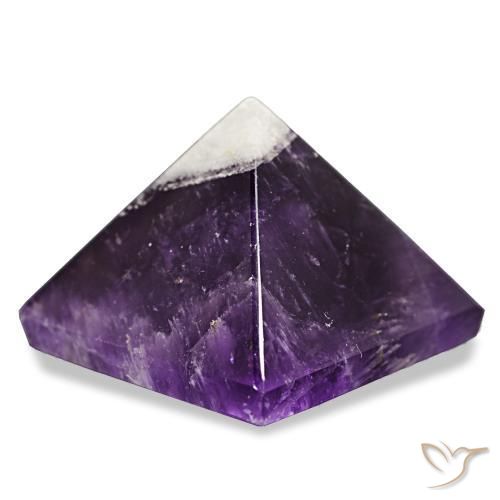 Ametista viola medio naturale da 85,83 ct, quadrato, opaco