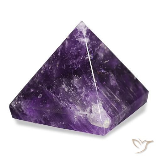 Ametista Viola scuro naturale da 112.08 ct, Quadrato, Opaco