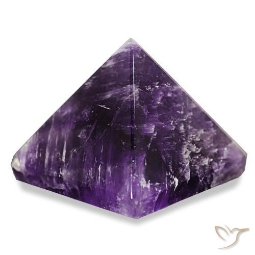Ametista Viola scuro naturale da 112.08 ct, Quadrato, Opaco