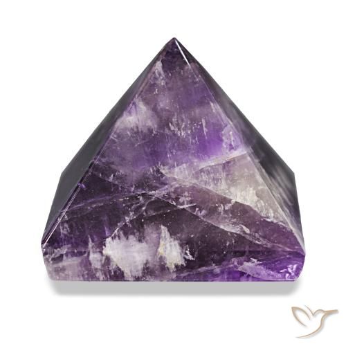 Ametista Violetto medio profondo naturale da 113.30 ct, Quadrato, Opaco