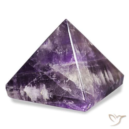 Ametista Violetto medio profondo naturale da 113.30 ct, Quadrato, Opaco