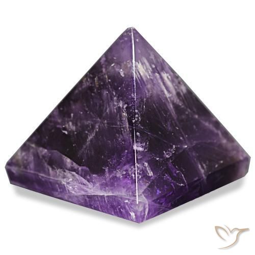 Ametista Violetto medio profondo naturale da 120,37 ct, Quadrato, Opaco