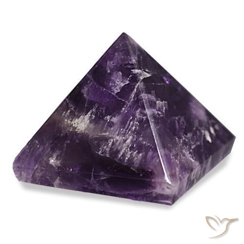 Ametista Viola scuro naturale da 98.38 ct, Quadrato, Opaco