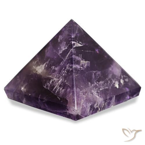 Ametista Viola scuro naturale da 98.38 ct, Quadrato, Opaco