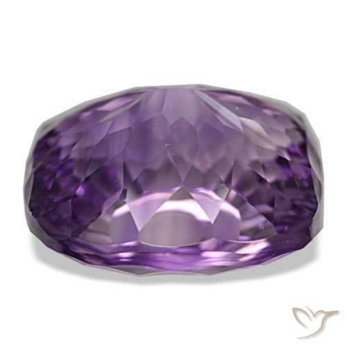 Ametista Viola violaceo intenso naturale da 29,07 ct, Taglio a cuscino, VVS