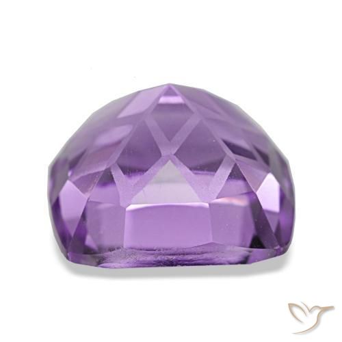 Ametista naturale viola da 4,49 ct, taglio a cuscino, VVS