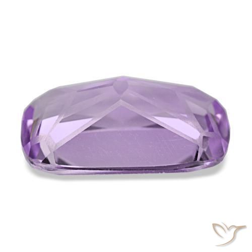 Ametista naturale viola da 3,57 ct, taglio a cuscino, VVS-VS