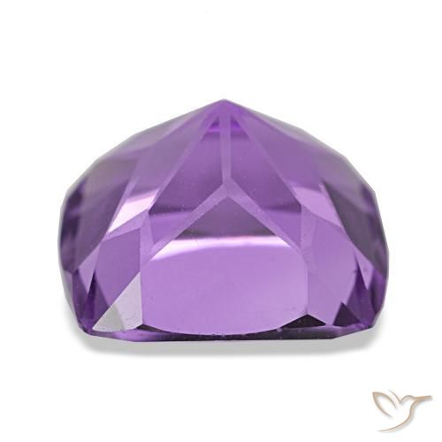 Ametista naturale viola da 4,08 ct, taglio a cuscino, VVS-VS