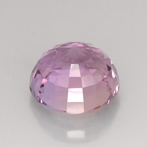 Ametrina naturale bicolore da 18,16 ct, taglio rotondo, IF