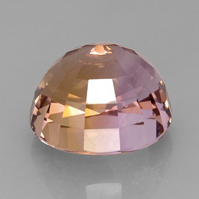 Ametrina naturale bicolore da 15,84 ct, taglio ovale, IF