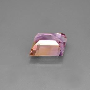 Ametrina naturale bicolore da 17,14 ct, forma fantasia, IF