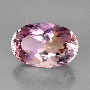 Ametrina naturale bicolore da 16,55 ct, taglio ovale, VVS