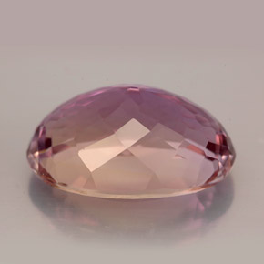 Ametrina naturale bicolore da 12,47 ct, taglio ovale, VVS-VS