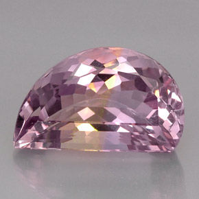 Ametrina naturale bicolore da 17,64 ct, forma fantasia, VVS