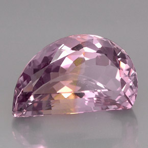 Ametrina naturale bicolore da 17,64 ct, forma fantasia, VVS