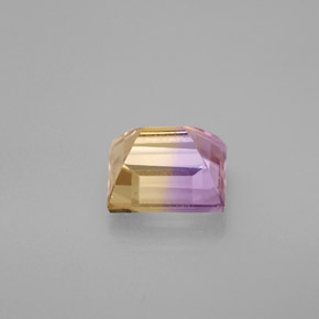 Ametrina naturale bicolore da 1,33 ct, forma fantasia, VS