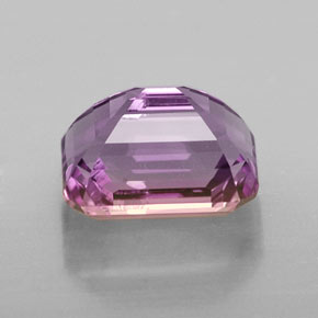 Ametrina naturale bicolore da 3,23 ct, taglio smeraldo, VVS