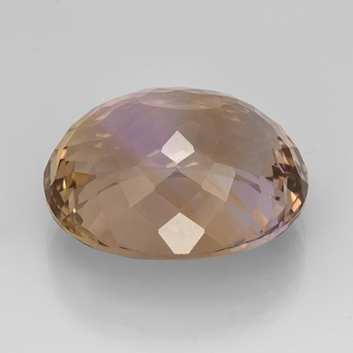Ametrina naturale bicolore da 17,20 ct, taglio ovale, VS