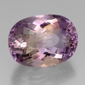 Ametrina naturale bicolore da 19,15 ct, taglio ovale, IF