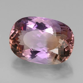 Ametrina naturale bicolore da 25,08 ct, taglio ovale, VVS
