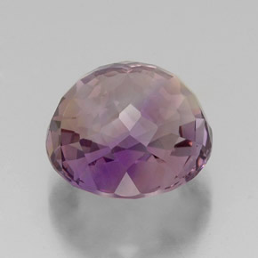 Ametrina naturale bicolore da 16,30 ct, taglio rotondo, VVS