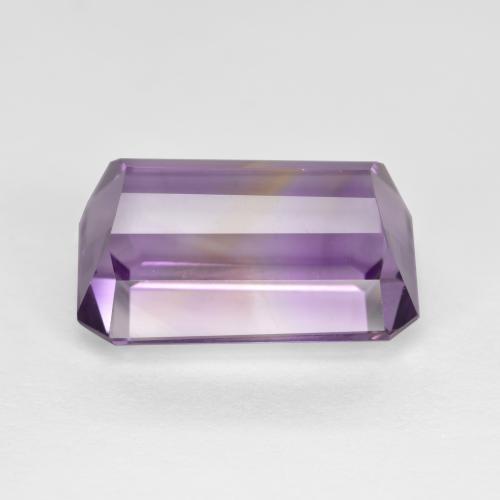 Ametrino Bi-Colore naturale da 8.57 ct, Taglio smeraldo, VS