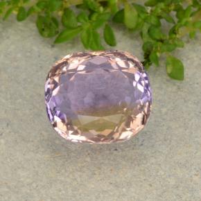 Ametrino Bi-Colore naturale da 4.63 ct, Taglio ovale, VVS