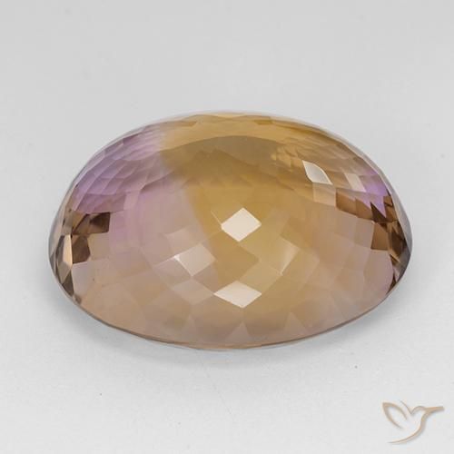 Ametrino Bi-Colore naturale da 45.17 ct, Ovale, IF