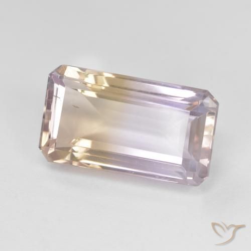 Ametrino Bi-Colore naturale da 7.02 ct, Ottagonale / Taglio smeraldo, VS