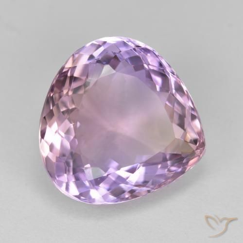 Ametrino Bi-Colore naturale da 10.40 ct, Forma a pera, VVS-VS