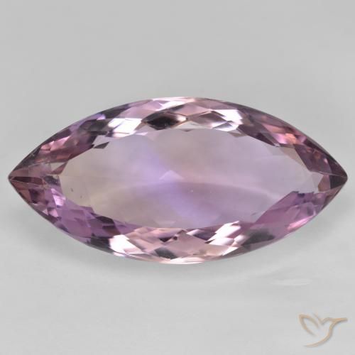 18.23ct Naturale Bi-Colore Ametrino, Taglio marquise, VS