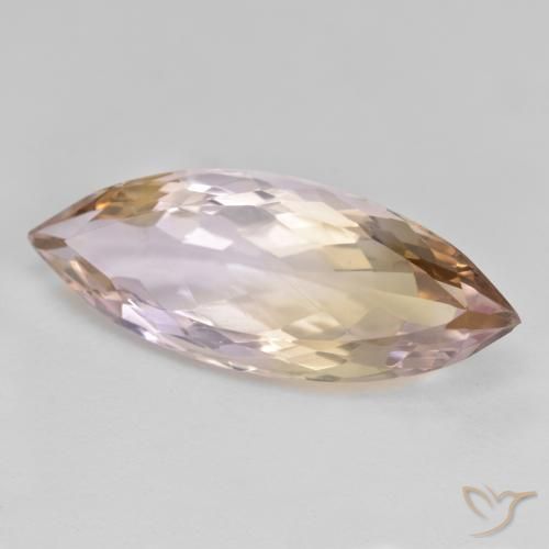 Ametrino Bi-Colore naturale da 10.40 ct, Taglio marquise, VS