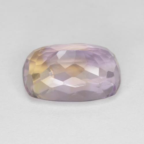 Ametrino Bi-Colore naturale da 6.04 ct, Taglio a cuscino, VVS-VS
