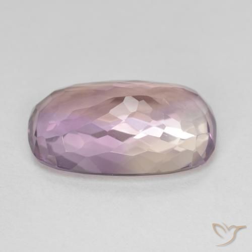 Ametrino Bi-Colore naturale da 6.88 ct, Cuscino, VVS-VS