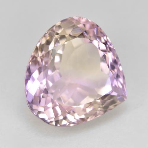 Ametrina naturale bicolore da 8,90 ct, taglio a pera, VVS-VS