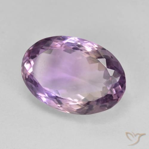 Ametrino Bi-Colore naturale da 8.90 ct, Ovale, VVS