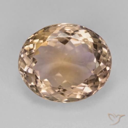 Ametrino Bi-Colore naturale da 12.04 ct, Ovale, VVS