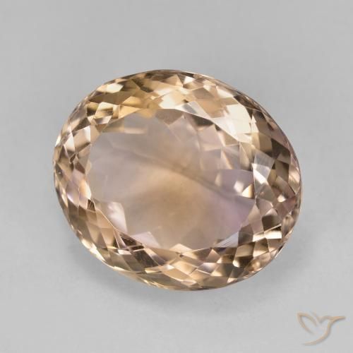 Ametrino Bi-Colore naturale da 12.04 ct, Ovale, VVS
