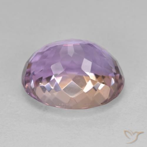 Ametrino Bi-Colore naturale da 10.26 ct, Ovale, VS
