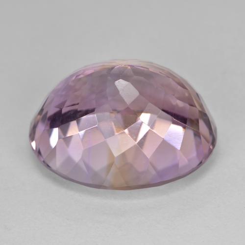 Ametrino Bi-Colore naturale da 18.72 ct, Taglio ovale, VVS