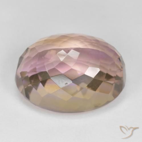 Ametrino Bi-Colore naturale da 16.92 ct, Ovale, VS