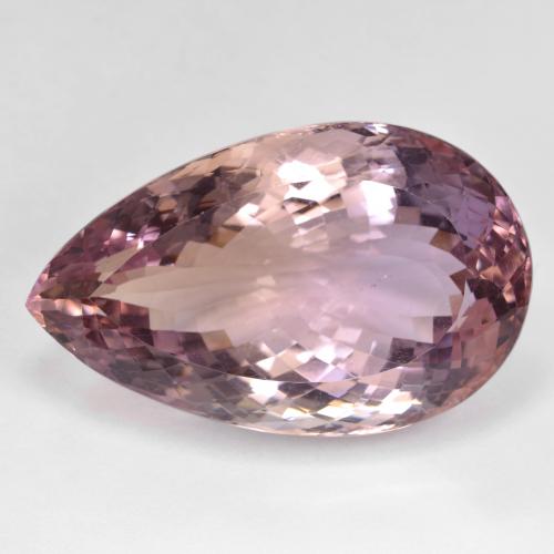 Ametrina naturale bicolore da 58,34 ct, taglio a pera, VVS-VS