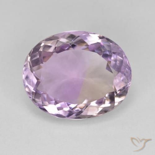 7.65ct Naturale Bi-Colore Ametrino, Ovale, VVS-VS