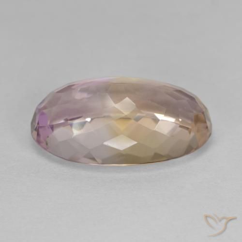 Ametrino Bi-Colore naturale da 8.06 ct, Ovale, VVS