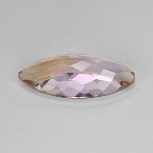 Ametrina naturale bicolore da 4,76 ct, marchesa, VVS