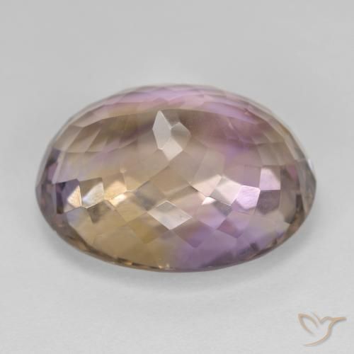 Ametrino Bi-Colore naturale da 20.21 ct, Ovale, VVS-VS