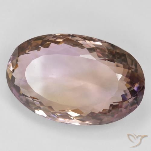 Ametrino Bi-Colore naturale da 28.88 ct, Ovale, VVS-VS